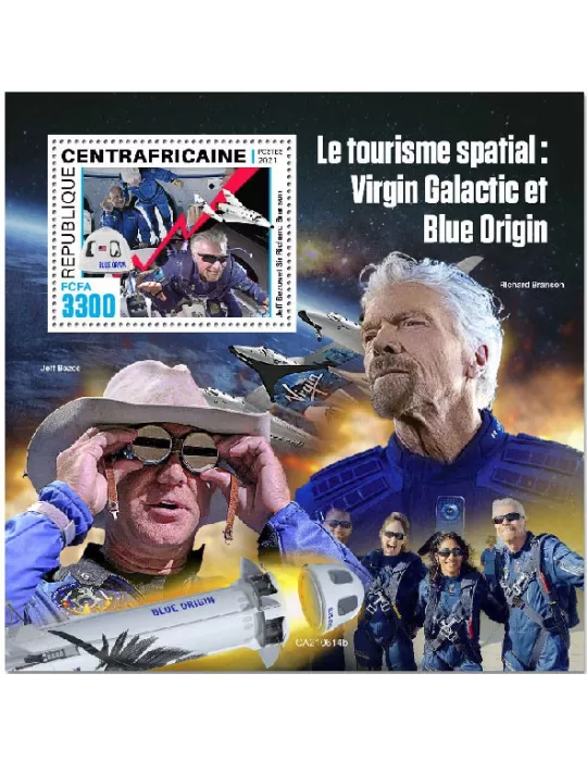 n° 1896  - Timbre CENTRAFRIQUE Blocs et feuillets