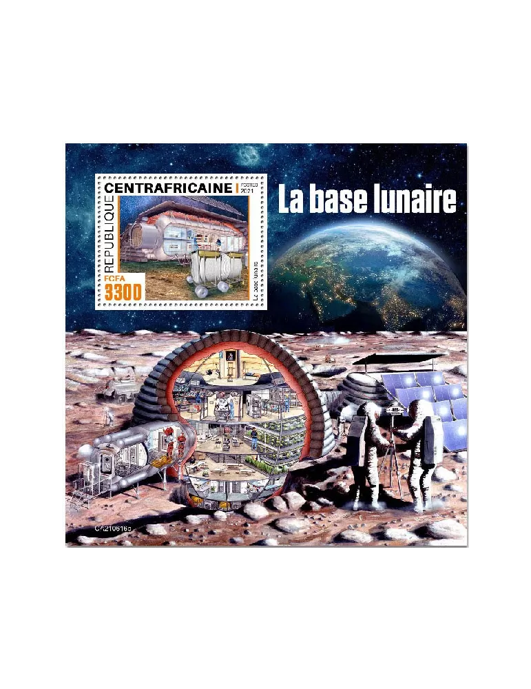 n° 1898  - Timbre CENTRAFRIQUE Blocs et feuillets