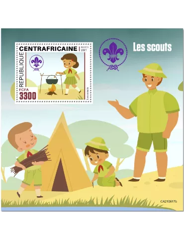 n° 1899  - Timbre CENTRAFRIQUE Blocs et feuillets