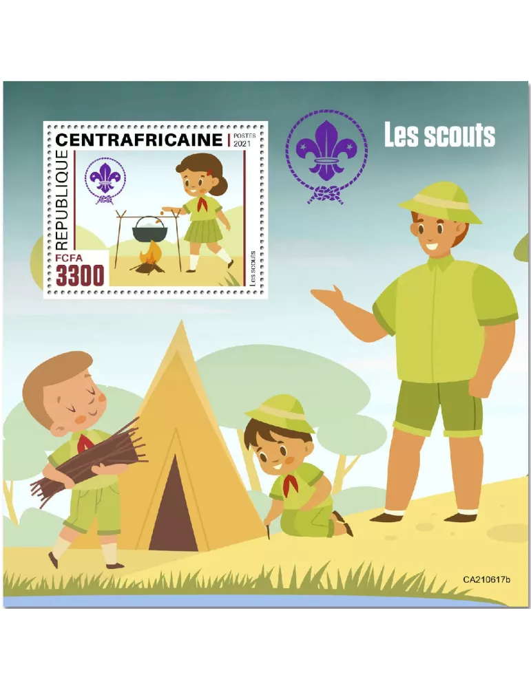 n° 1899  - Timbre CENTRAFRIQUE Blocs et feuillets