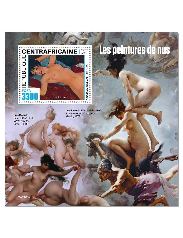 n° 1902  - Timbre CENTRAFRIQUE Blocs et feuillets