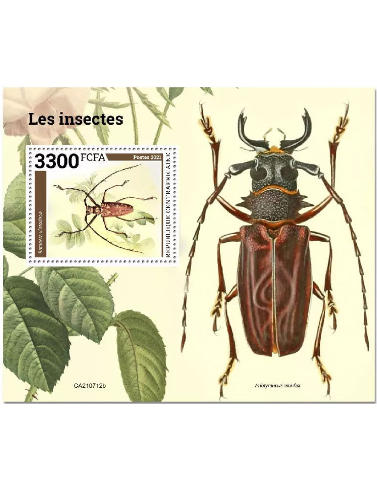 n° 1916  - Timbre CENTRAFRIQUE Blocs et feuillets