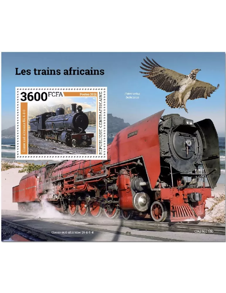 n° 1919  - Timbre CENTRAFRIQUE Blocs et feuillets