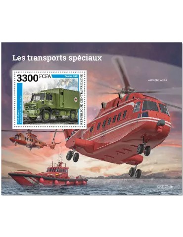 n° 1922  - Timbre CENTRAFRIQUE Blocs et feuillets
