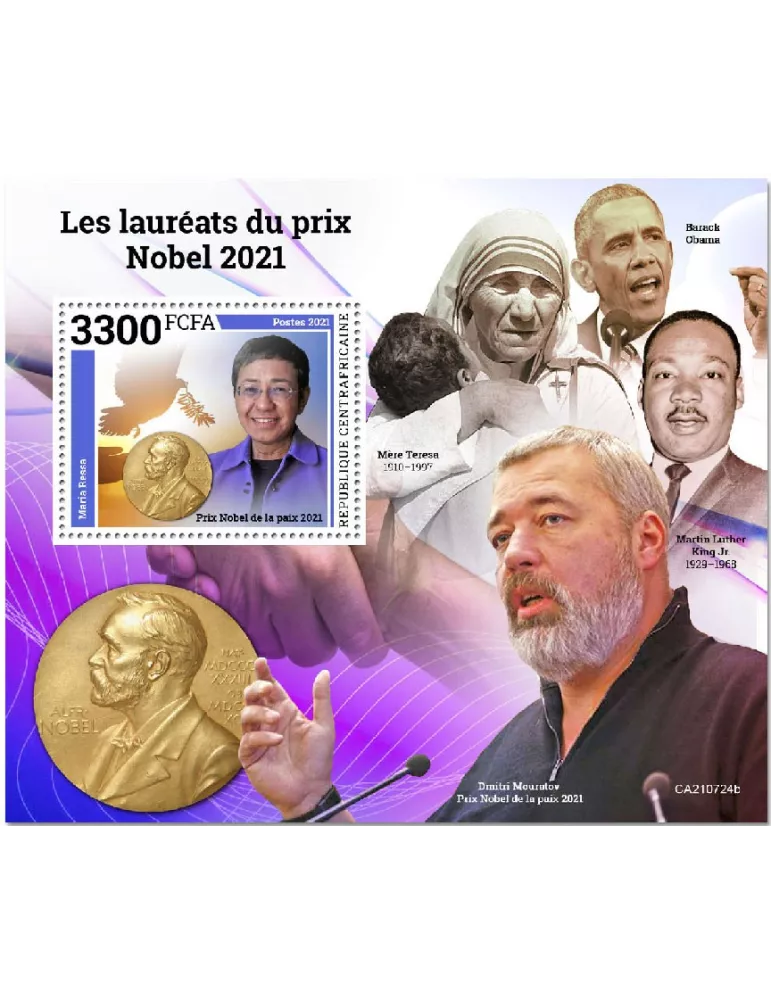 n° 1928  - Timbre CENTRAFRIQUE Blocs et feuillets