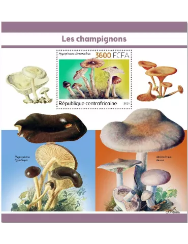 n° 1933  - Timbre CENTRAFRIQUE Blocs et feuillets