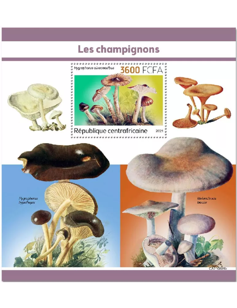 n° 1933  - Timbre CENTRAFRIQUE Blocs et feuillets