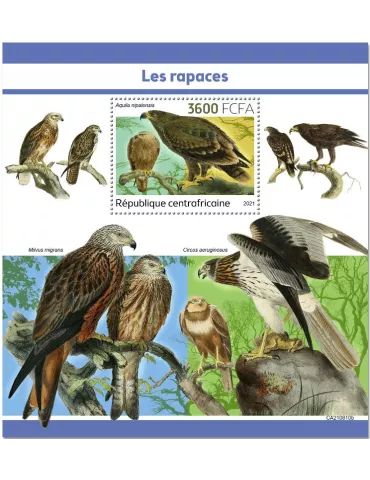 n° 1942  - Timbre CENTRAFRIQUE Blocs et feuillets