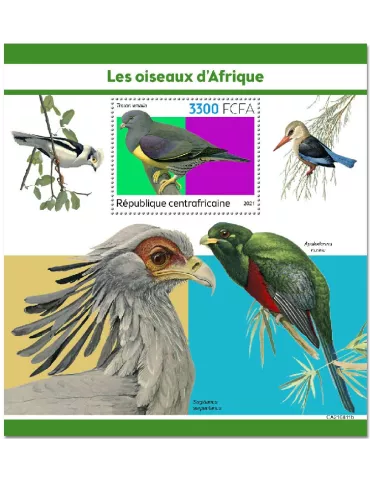 n° 1943  - Timbre CENTRAFRIQUE Blocs et feuillets