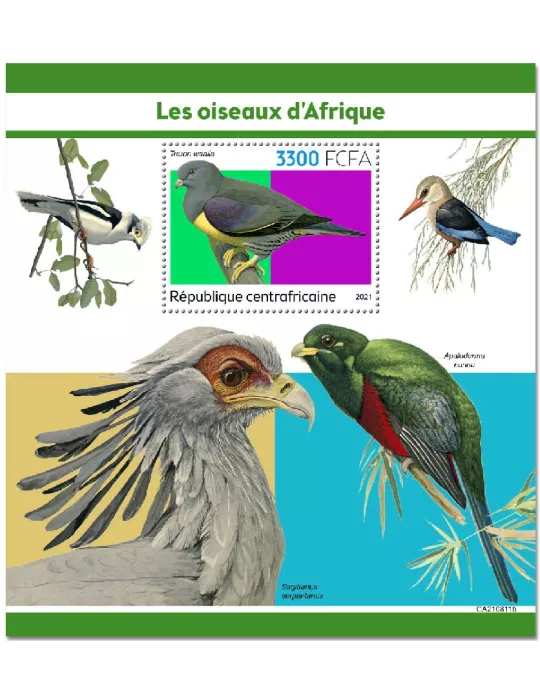 n° 1943  - Timbre CENTRAFRIQUE Blocs et feuillets