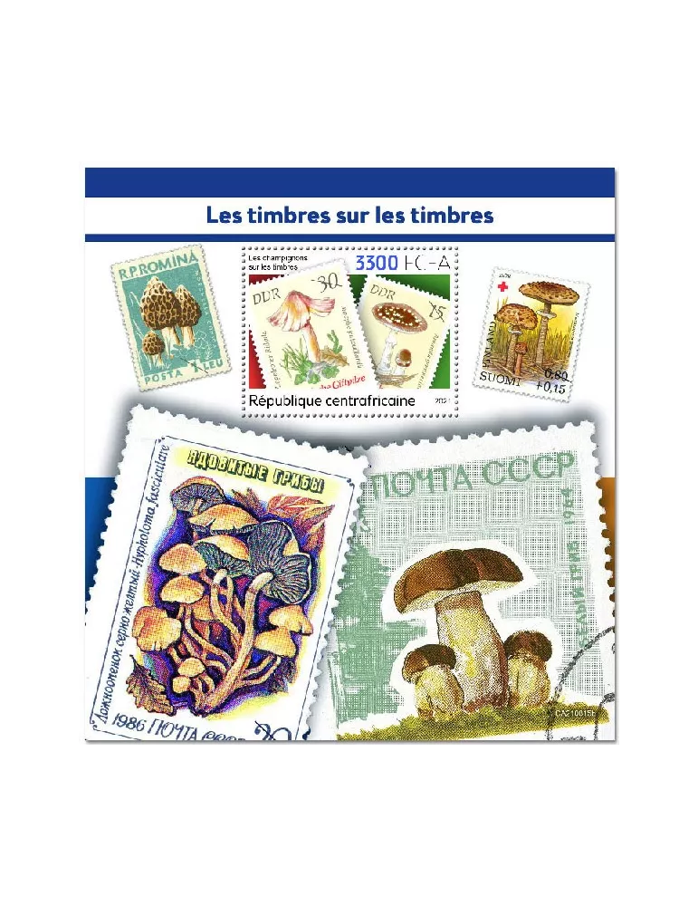 n° 1947  - Timbre CENTRAFRIQUE Blocs et feuillets