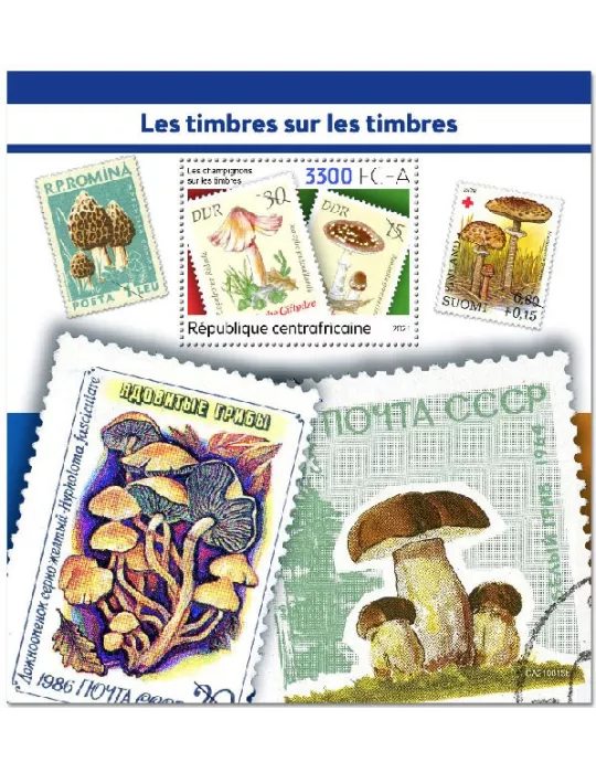 n° 1947  - Timbre CENTRAFRIQUE Blocs et feuillets