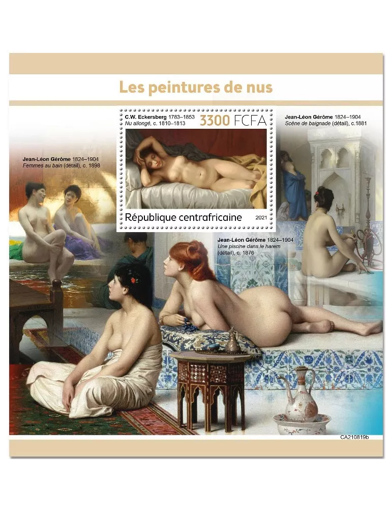 n° 1951  - Timbre CENTRAFRIQUE Blocs et feuillets