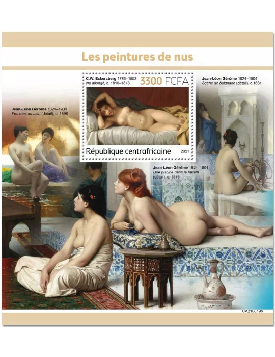 n° 1951  - Timbre CENTRAFRIQUE Blocs et feuillets