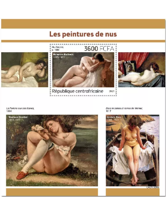 n° 1952  - Timbre CENTRAFRIQUE Blocs et feuillets