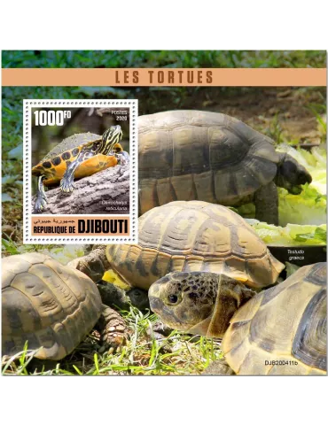 n° 625  - Timbre DJIBOUTI Blocs et feuillets