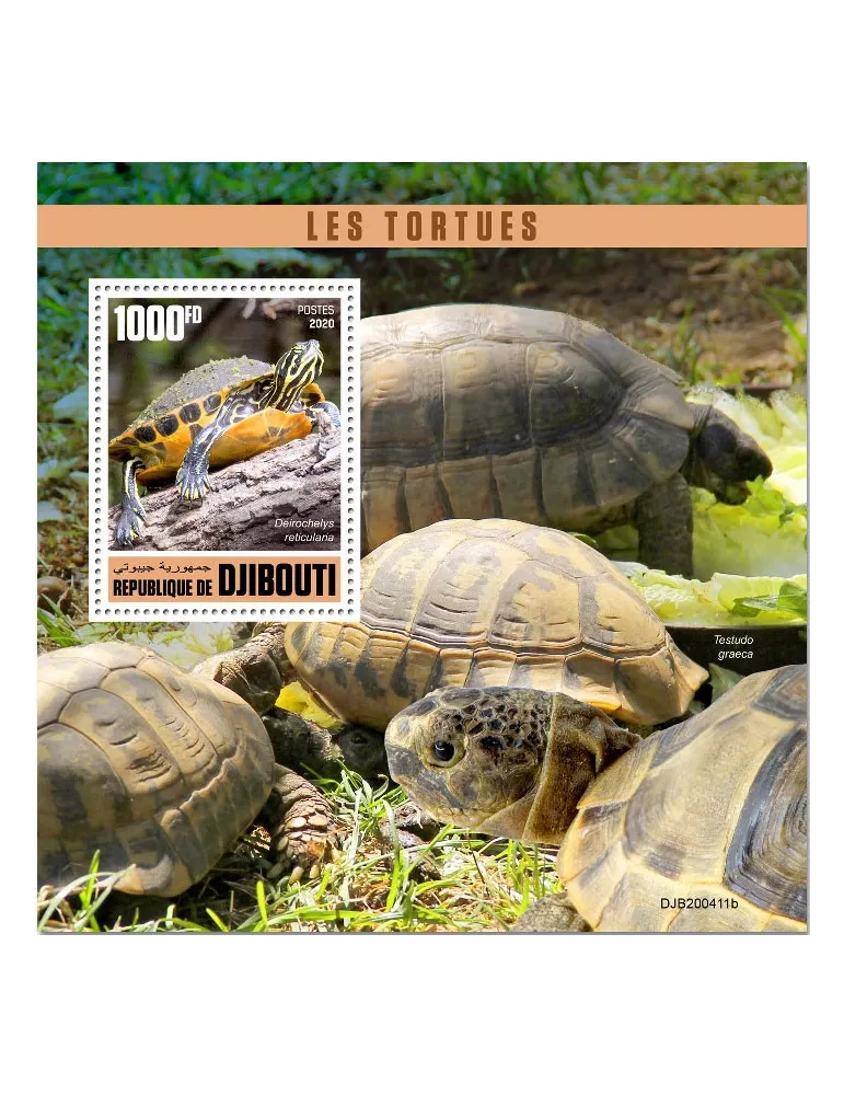 n° 625  - Timbre DJIBOUTI Blocs et feuillets