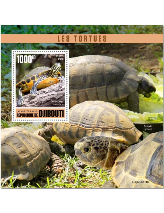 n° 625  - Timbre DJIBOUTI Blocs et feuillets