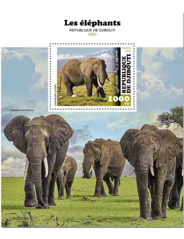 n° 638  - Timbre DJIBOUTI Blocs et feuillets
