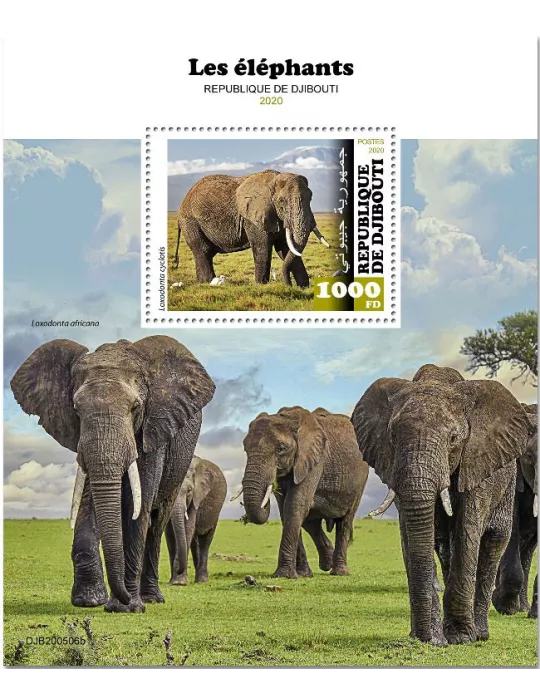 n° 638  - Timbre DJIBOUTI Blocs et feuillets