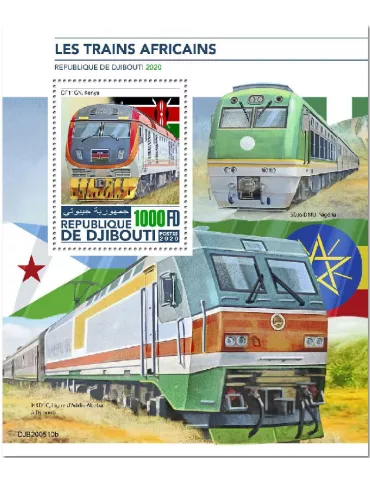 n° 642  - Timbre DJIBOUTI Blocs et feuillets