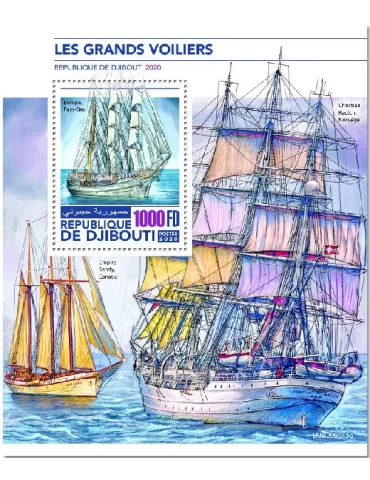 n° 643  - Timbre DJIBOUTI Blocs et feuillets