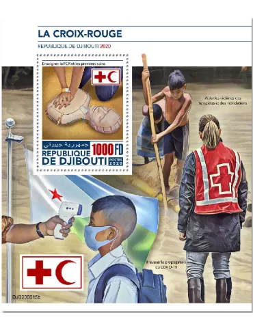 n° 647  - Timbre DJIBOUTI Blocs et feuillets