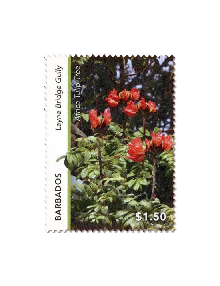 n° 1376/1386 - Timbre BARBADE Poste
