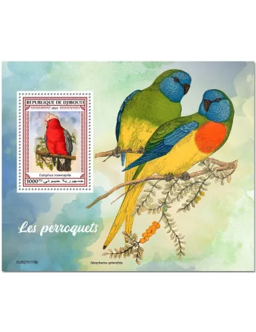 n° 659  - Timbre DJIBOUTI Blocs et feuillets