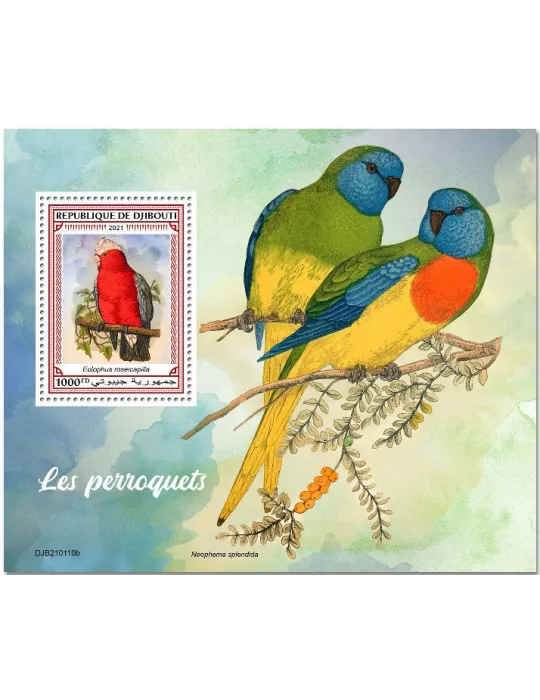 n° 659  - Timbre DJIBOUTI Blocs et feuillets