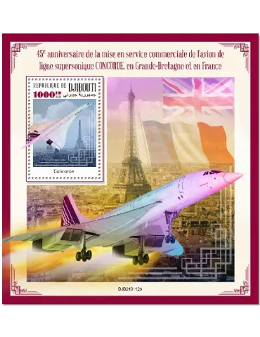 n° 661  - Timbre DJIBOUTI Blocs et feuillets