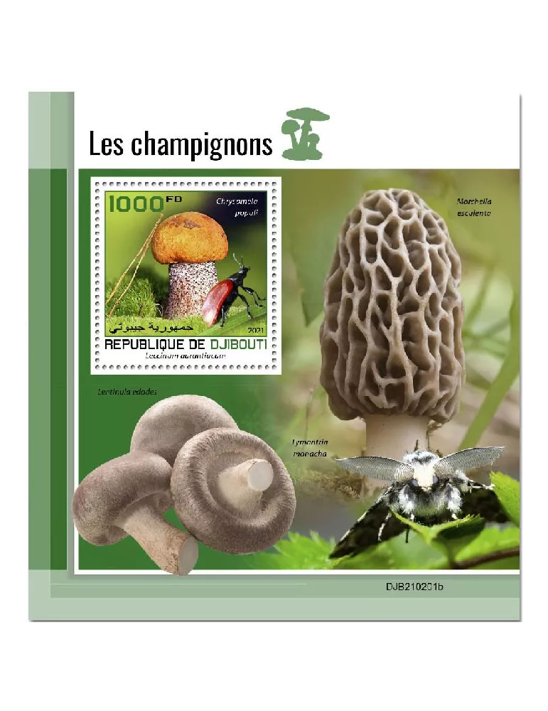 n° 671  - Timbre DJIBOUTI Blocs et feuillets