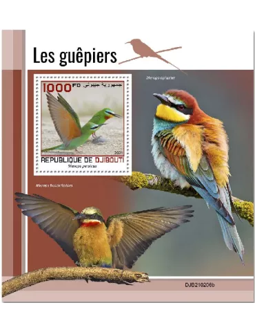 n° 676  - Timbre DJIBOUTI Blocs et feuillets