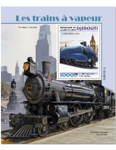 n° 681  - Timbre DJIBOUTI Blocs et feuillets