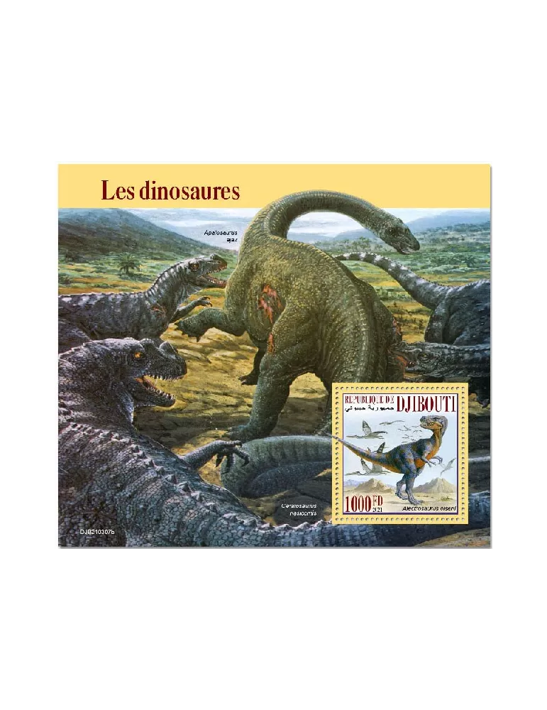 n° 697  - Timbre DJIBOUTI Blocs et feuillets