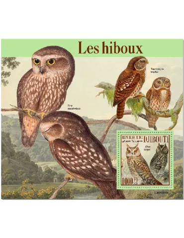 n° 698  - Timbre DJIBOUTI Blocs et feuillets