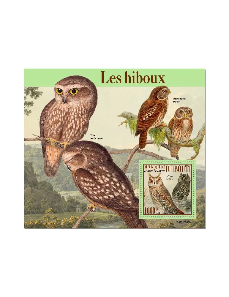 n° 698  - Timbre DJIBOUTI Blocs et feuillets