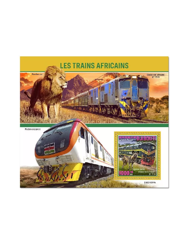 n° 701  - Timbre DJIBOUTI Blocs et feuillets
