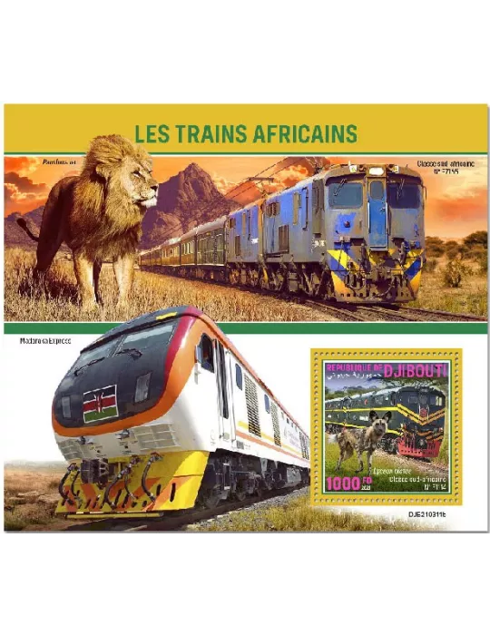 n° 701  - Timbre DJIBOUTI Blocs et feuillets