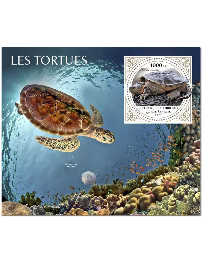 n° 718  - Timbre DJIBOUTI Blocs et feuillets