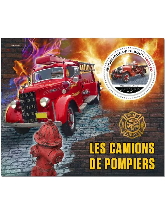 n° 723  - Timbre DJIBOUTI Blocs et feuillets