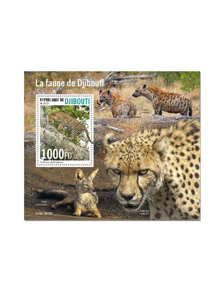 n° 732  - Timbre DJIBOUTI Blocs et feuillets
