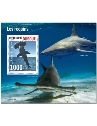 n° 735  - Timbre DJIBOUTI Blocs et feuillets