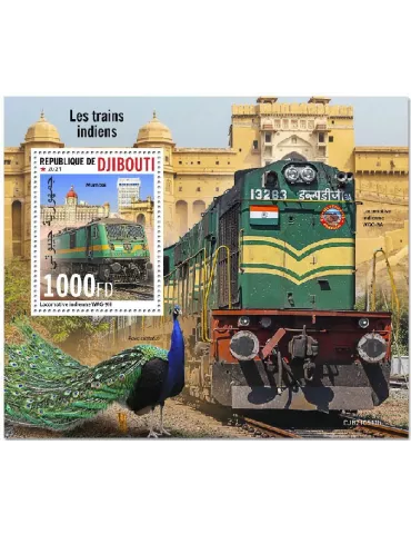 n° 740  - Timbre DJIBOUTI Blocs et feuillets