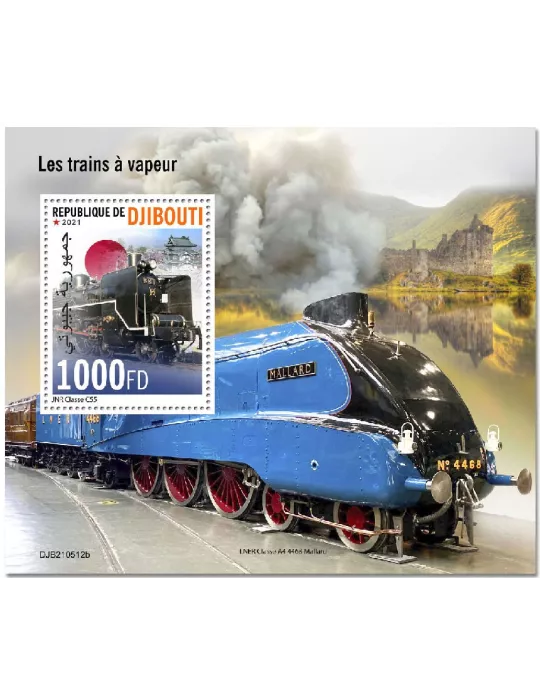n° 741  - Timbre DJIBOUTI Blocs et feuillets