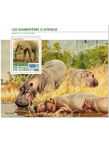 n° 754  - Timbre DJIBOUTI Blocs et feuillets