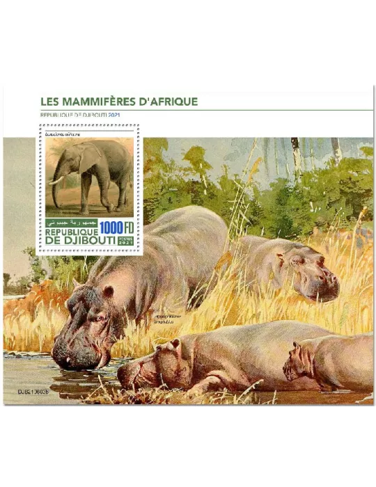 n° 754  - Timbre DJIBOUTI Blocs et feuillets