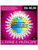 n° 8288  - Timbre SAINT-THOMAS ET PRINCE Poste