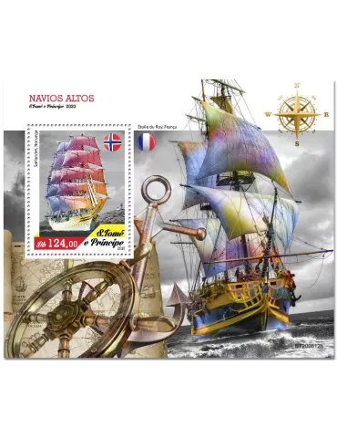 n° 1451  - Timbre SAINT-THOMAS ET PRINCE Blocs et feuillets