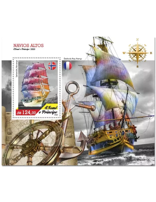 n° 1451  - Timbre SAINT-THOMAS ET PRINCE Blocs et feuillets